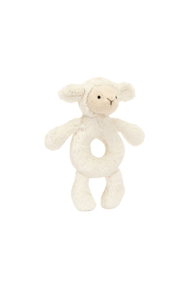 Jellycat - Bashful Lamb Ring Rattle