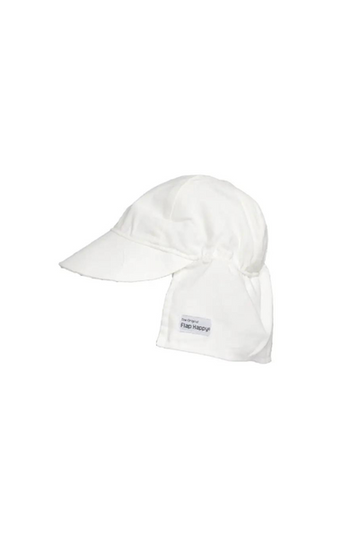 UPF 50 Original Flap Hat - White
