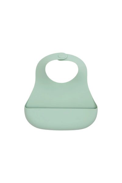 Misty Green Silicone Bib