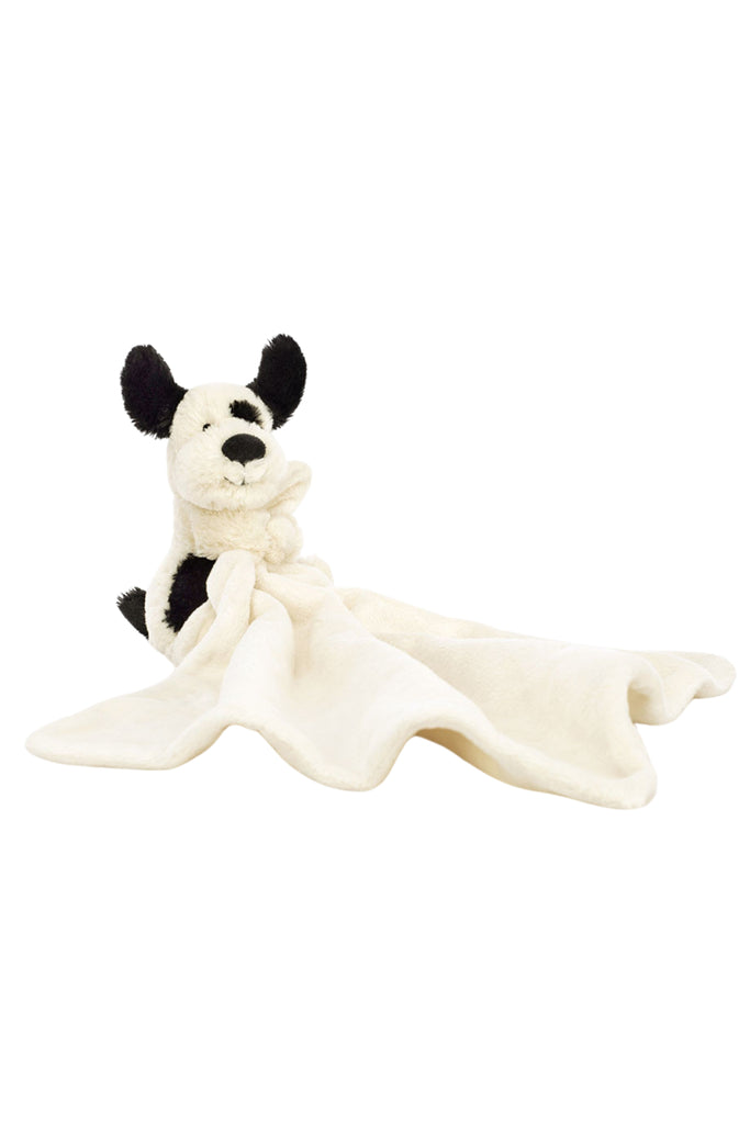 Jellycat - Bashful Black & Cream Puppy Soother