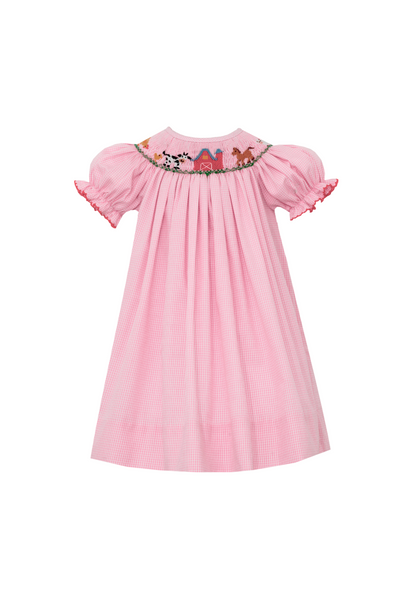 Pink Corduroy Bishop Dress (Infant)