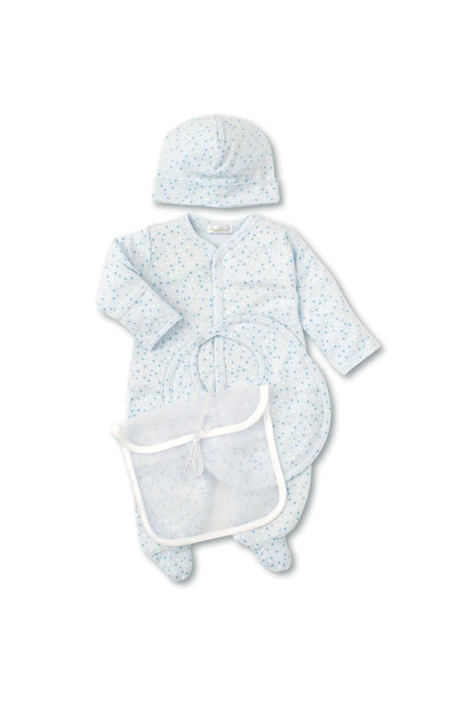 Kissy Kissy - Superstar 3pc. Gift Set On Blue In Tulle Bag