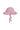 Flap Happy - UPF 50 Double Ruffle Sun Hat - Pink