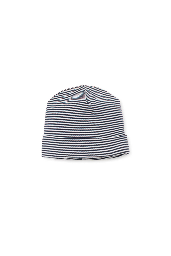 Navy Striped Hat