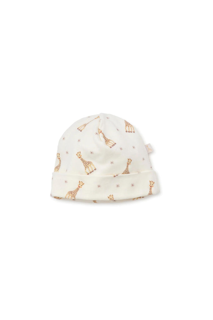 Kissy Kissy - Ivory Sophie Giraffe Cap