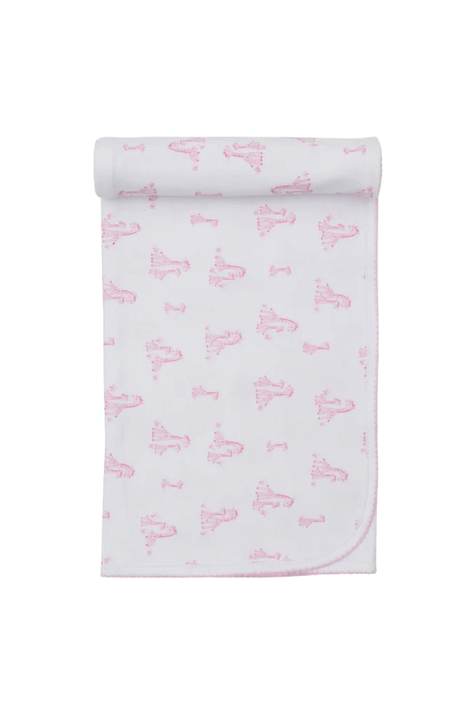 Kissy Kissy - Pink Giraffe Grace Blanket