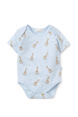 Kissy Kissy - Sophie Giraffe Blue Bodysuit