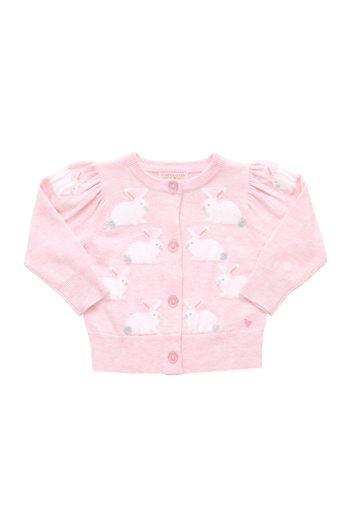 Pink Chicken - Constance Cardigan Bunny