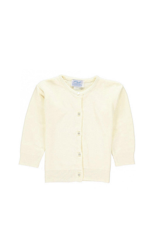 Basic Infant Cardigan - Ivory