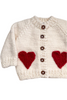 Red Heart Infant Cardigan