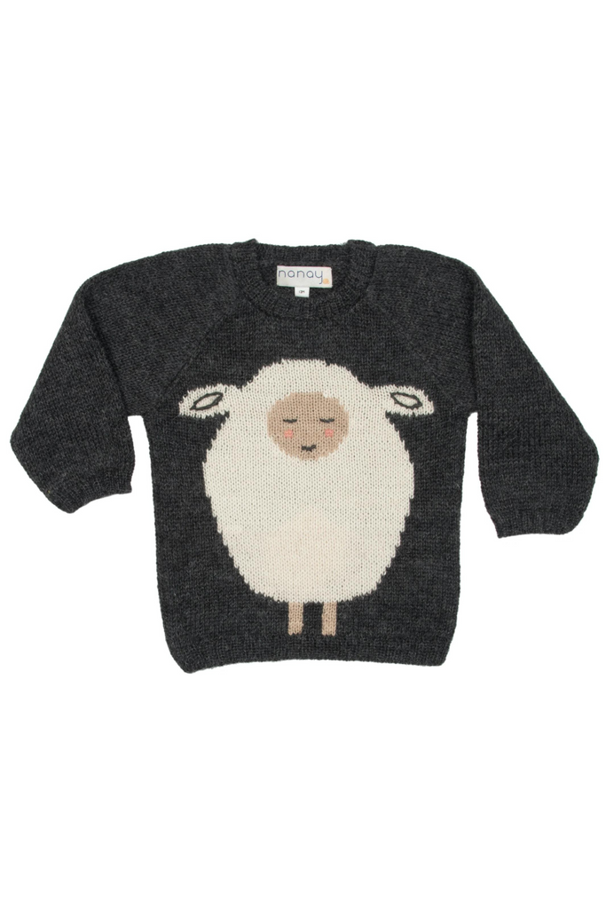 Sheep Sweater - Charcoal (Infant)