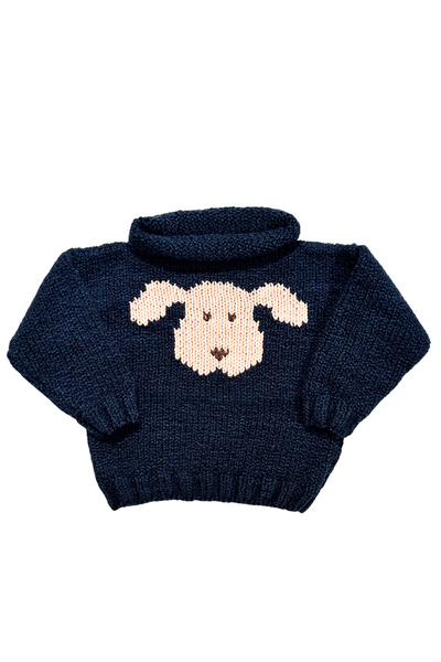 Puppy Motif Sweater