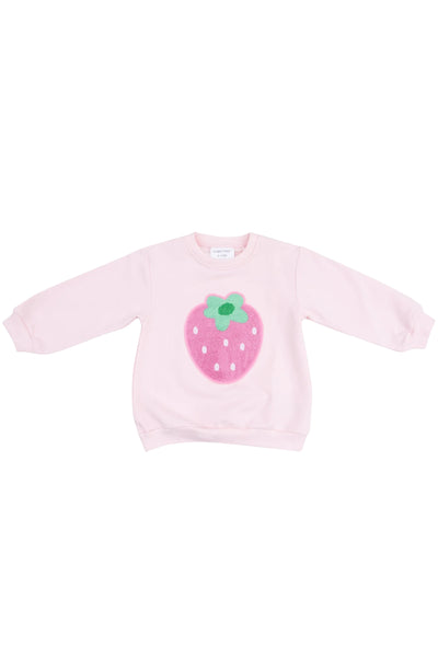 Strawberry Puffy Oversized Sweatshirt