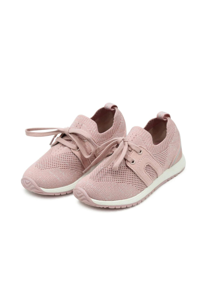 Lizzie Knit Sneaker - Pink
