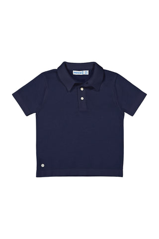 Navy Short Sleeve Polo