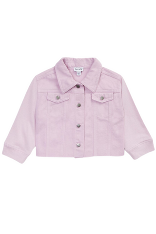 Peony Pink Twill Infant Jacket