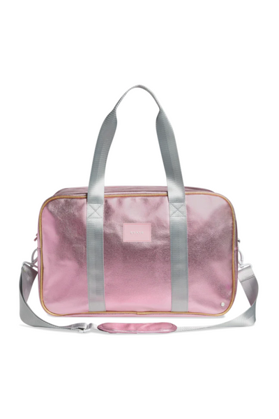 Rockaway Pink/Silver Duffle Bag
