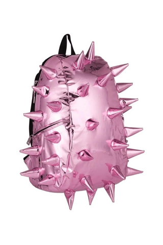 Spike Mirror Mirror Pink Metallic Backpack