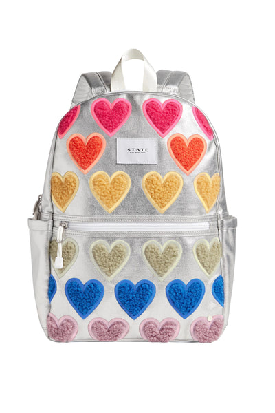 State Bags - Kane Backpack Fuzzy Hearts