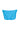 Bright Blue Puffy Weekender Bag