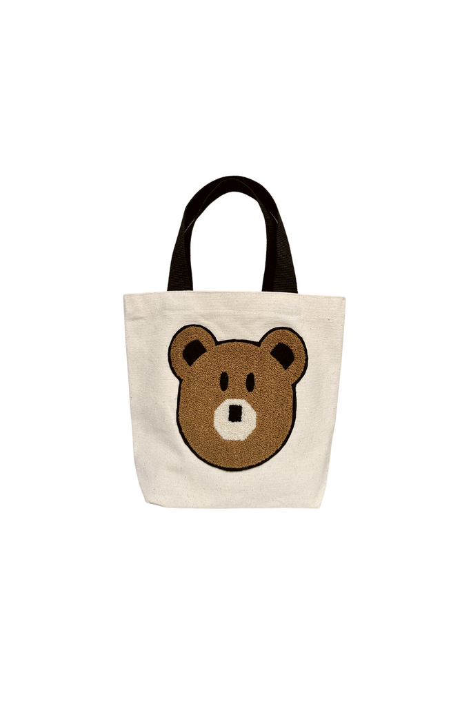 Petite Hailey - Bear Patched Tote