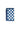 Blue Checkered Wallet