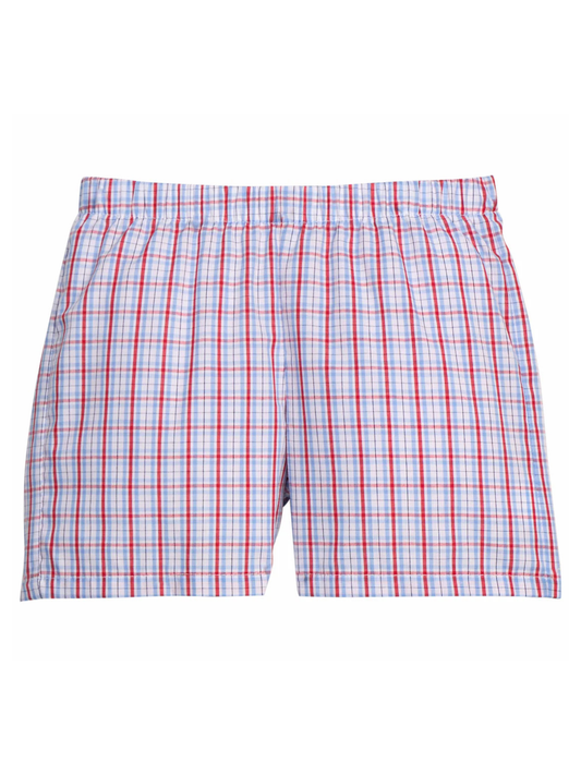 LITTLE ENGLISH - TB - BASIC SHORT - PATRIOTIC PLAID