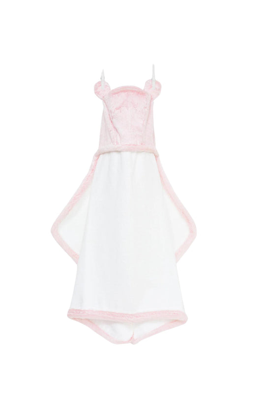 Little Giraffe - Luxe Baby Towel Pink