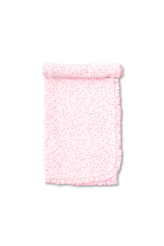 Sweetheart Blanket On Pink