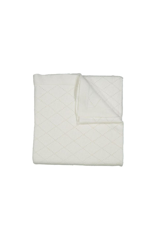 Feltman Brothers - White Diamond Pointelle Blanket
