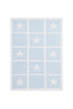 Nellapima - Light Blue Star Knit Blanket