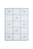 Nellapima - Light Blue Star Knit Blanket
