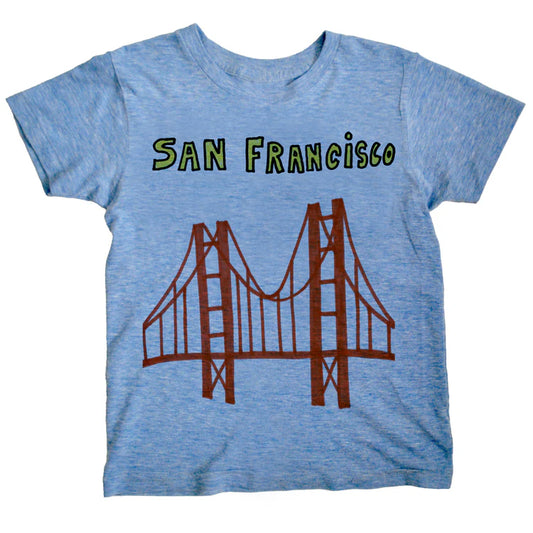 ORANGEHEAT - BB - SAN FRANCISCO TEE - BLUE