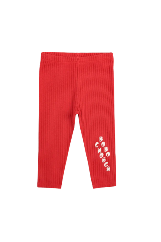 BOBO CHOSES- BBY- Boba Choses Leggings - Red