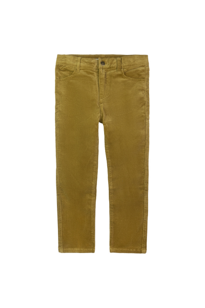 Skinny Corduroy Pant - Gold