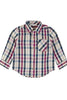 Rowan Plaid Navy Plaid Button Down Shirt