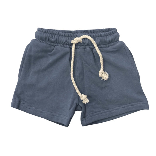 BABYSPROUTS - TB - BOY'S EVERYDAY SHORTS - STORM CLOUD