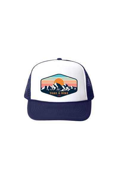 Take a Hike Trucker Hat - Navy