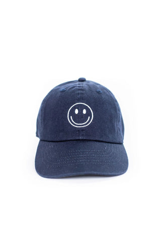 Rey To Z - Smiley Face Navy Hat