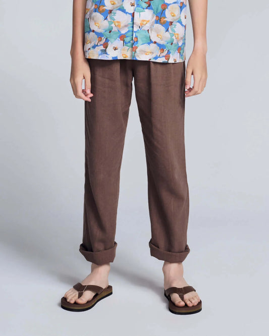 APPAMAN - BB - RESORT PANT - MOCHA