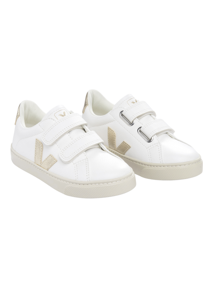 ESPL White/Gold Tennis Shoe