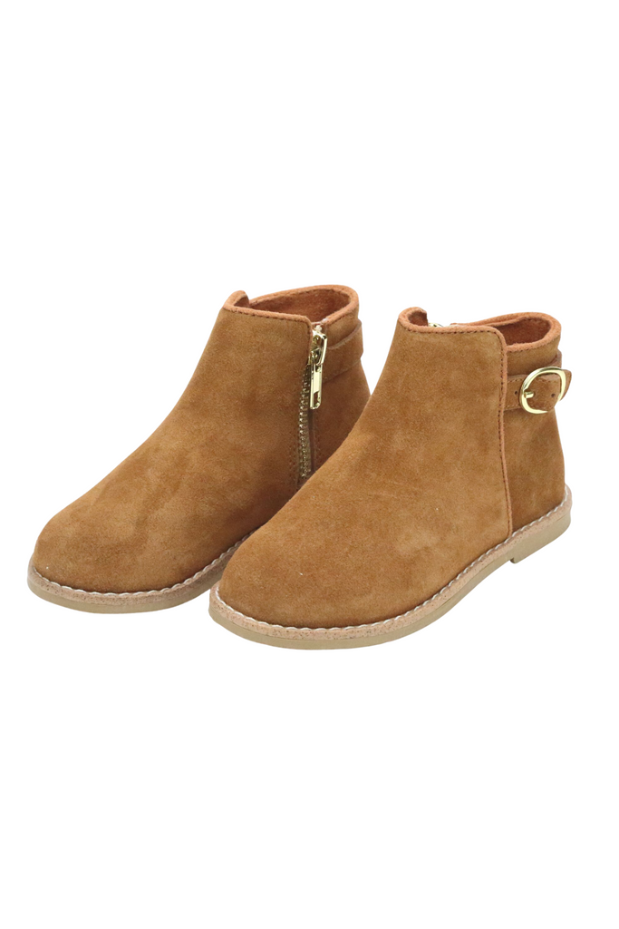 Petra Ankle Camel Boots
