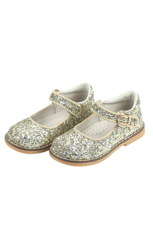 IM-LINK - SHOES - NATASHA GLITTER MJ - CHAMPAGNE