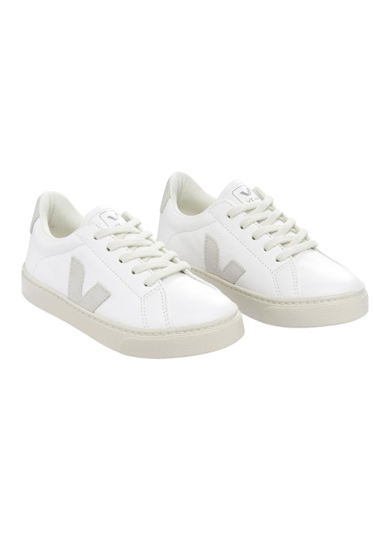 Veja - White Natural Esplar Laces Shoe