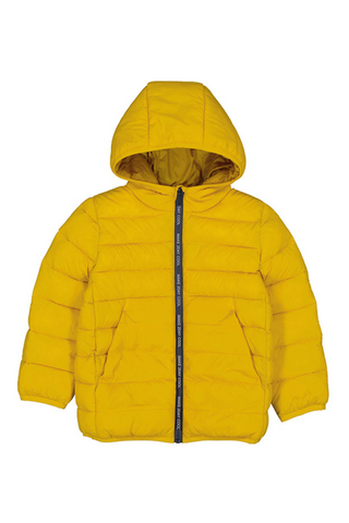 Yellow Light Puff Coat