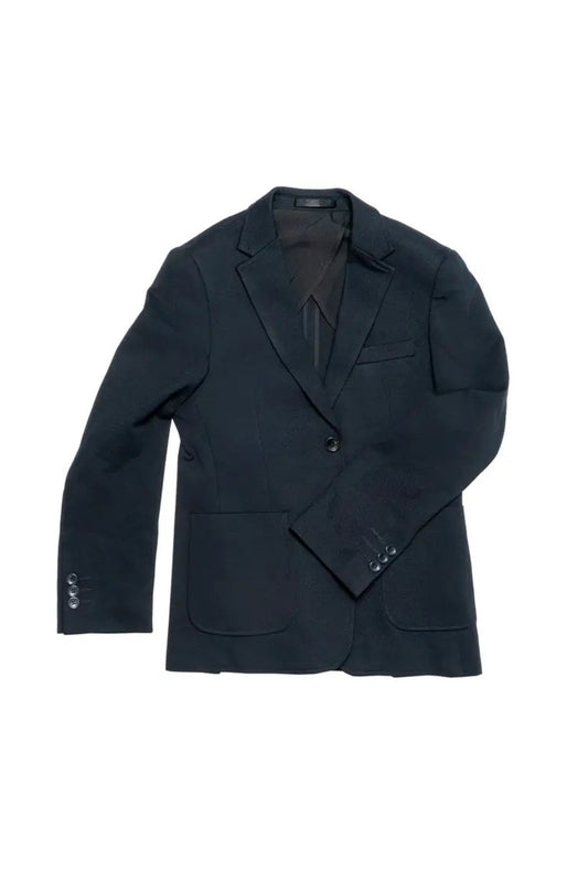 Isaac Mizrahi - Navy 4-Way Stretch Jacket