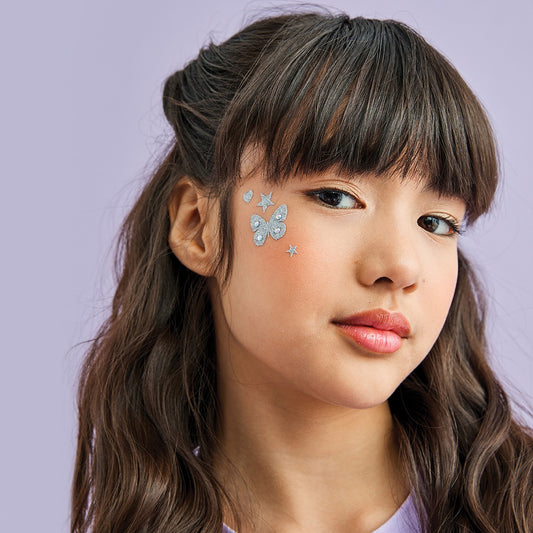 ISCREAM - ACC - BUTTERFLY GEM FACE AND BODY STICKERS