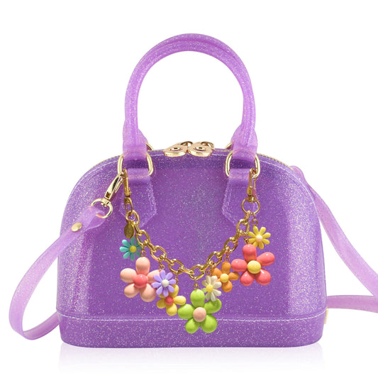 CARRYING KIND - ACC - CATE PURSE - PURPLE SPARKLE