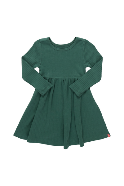 Pink Chicken - Pine Long Sleeve Ribbed Sunny Dress