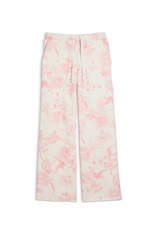KATIE J NYC - BG - TWEEN CODY LOUNGE PANT - LARGE PINK TOILE